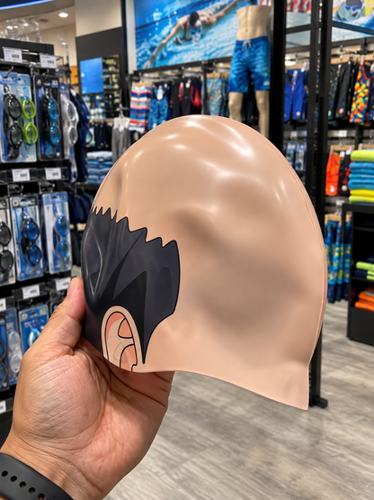 Bald Swim - Funny Swimming Cap